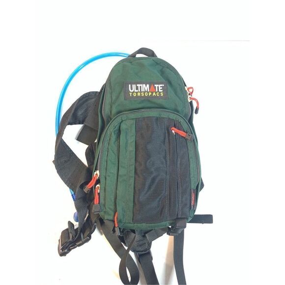 Vintage Ultimate Torsopacs Stratus Hydration Backpack New Bladder Dark Green - Picture 6 of 7
